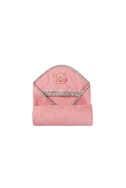 BabyMatex Prosop de baie pentru bebeluși 100x100 BAMBOO roz
