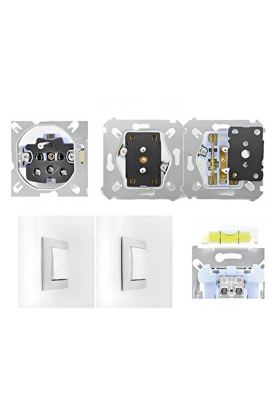 Kontakt-Simon Simon 54 Conector comutator Releu telecomandă Negru mat