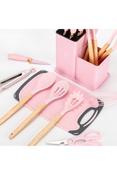 Elitehoff SET DE CUȚITE SET DE BUCĂTĂRIE ACCESORII 19 Piese UTENSILE DE BUCĂT...
