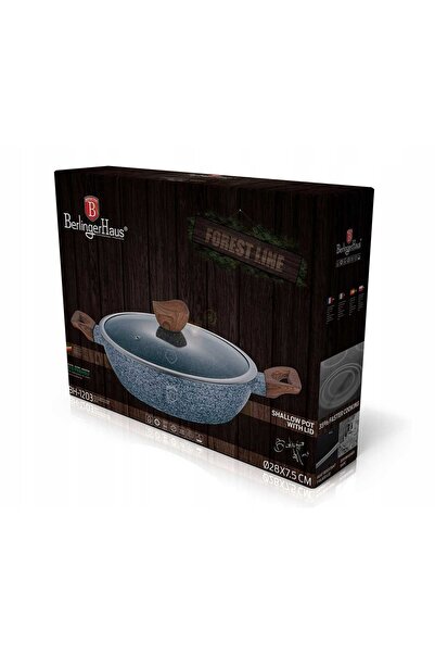 Berlinger Haus OALĂ CU CAPAC 3,8 L, 28 CM, DIN PIATRĂ CU STRAT DE GRANIT, PEN...