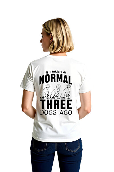 PayBuy Women's Humorous Printed Dog Lover T-Shirt I'M Not Normal Anymore Grap...