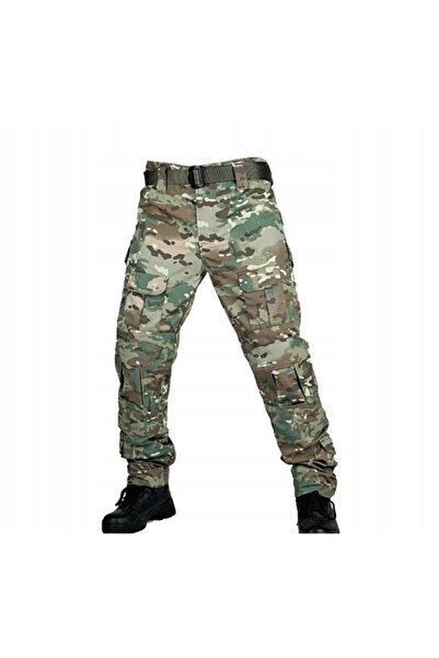 ITIMPORT Pantaloni militari de luptă, camuflaj, tactici, Multicam, mărimea 3XL
