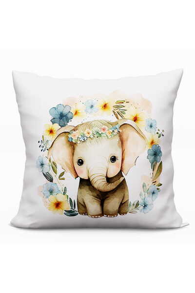 Markizeta Pernă decorativă pentru copii, elefant, 40x40