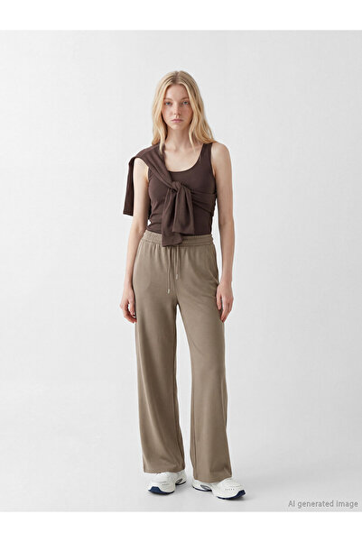 LC Waikiki Pantaloni de trening de damă cu talie elastică și atingere moale