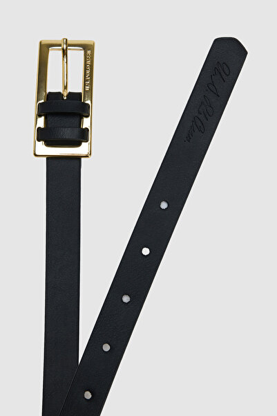 U.S. Polo Assn. حزام أسود نسائي 50324853-VR046