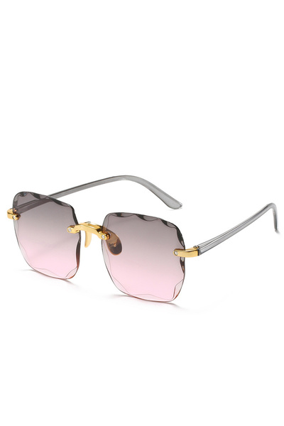 Choice MULTI 4 New Rimless Women's Sunglasses Fashion Gradient Lenses Sun Gla...