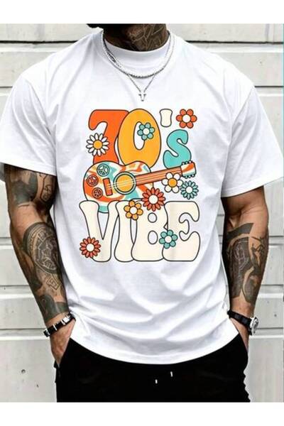 Astogria13 []Funny 70's Vibe Retro Groovy Hippie Outfit 70s Party-Shirt Summe...