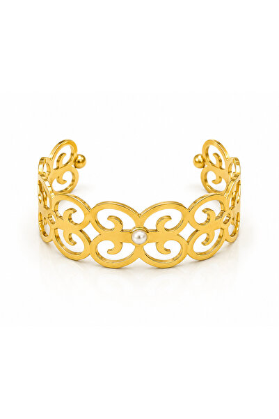 BELLA CİAO Gold-Tone Cuff Bracelet – Design 5