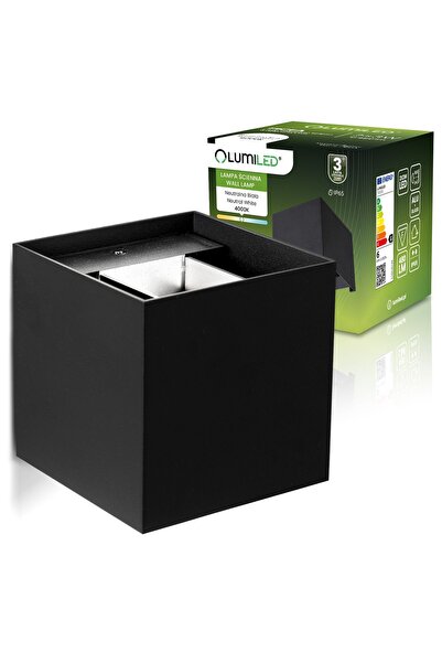 Lumiled Lampă de perete LED pentru grădină/fasadă 2x3W 4000K Reglabilă sus-jo...