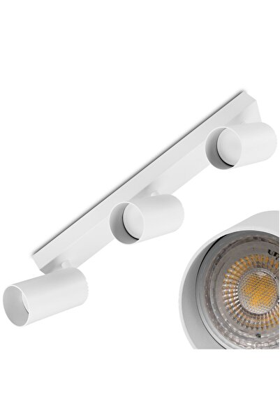 Lumiled Plafonieră SPOT TUBA cu reflector halogen, corp de iluminat 3x GU10 T...