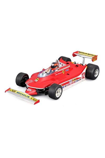BBURAGO Μοντέλο αυτοκινήτου Ferrari F1 312T4 Αρ.12 Γκίλ Βιλνέβ Νικητής Αγώνα ...