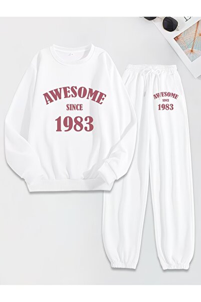 darkopia Unisex Men's and Women's Awesome Printed 3 Thread Crew Neck Sweatshi...