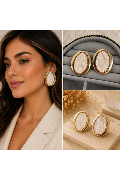 Bozhi Earrings Steel Everyday Elegance