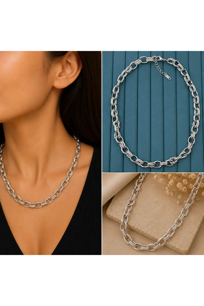 Bozhi Necklace Steel Everyday Elegance