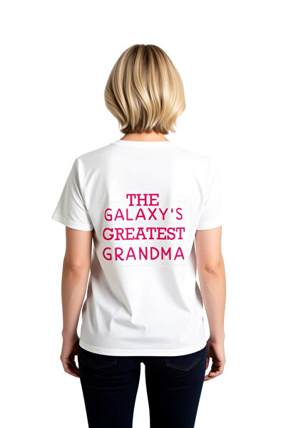 PayBuy Women's Retro Printed T-Shirt the Greatest of the Galaxy Lettering Sho...