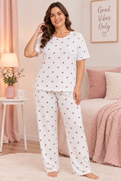 3S MODA Cherry Pattern Pajama Set