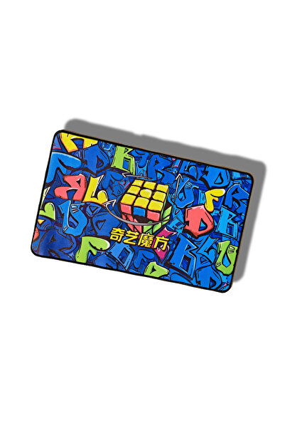 Qiyi Training Mat - Hand-Drawn Graffiti (49X30 cm)