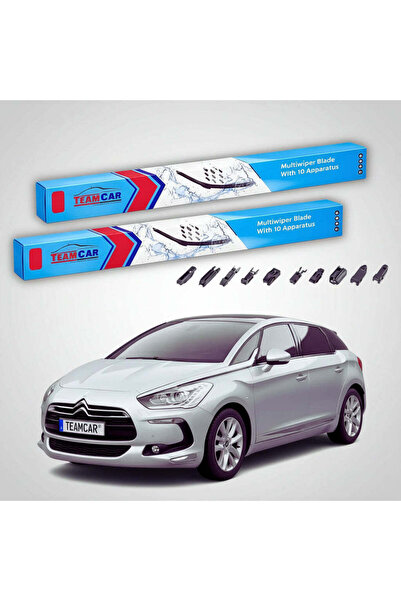 TEAMCAR Wipers Citroën DS 5 Hatchback 2011-2015 | Front Set Flat Premium – Te...