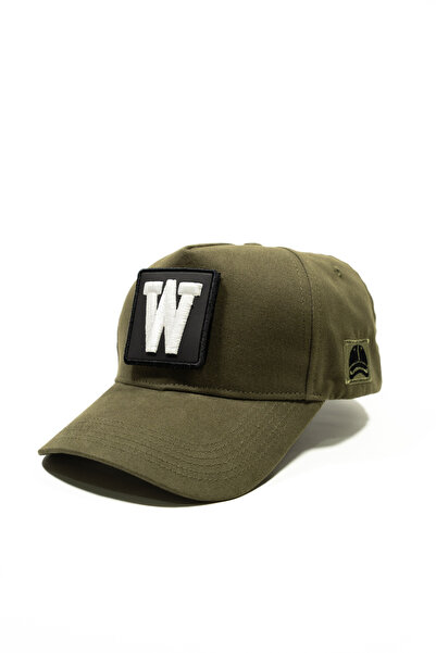 all hats قبعة قابلة للتغيير مع تفاصيل تطريز حرف W |   قبعة بيسبول بدون شبكة ع...