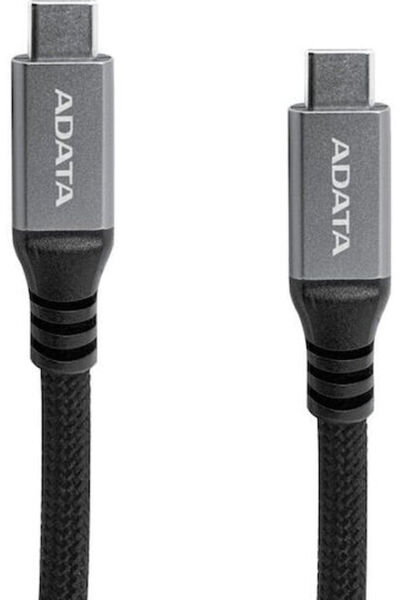 Adata Μαγνητικό Καλώδιο USB 2.0 USB-C Αρσενικό - USB-C 100W PD Μαύρο 1μ