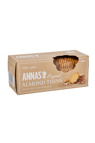 Annas بسكويت آنا باللوز 150 جرام (عبوة من 3 قطع)
