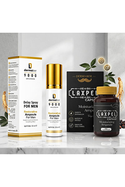 Dermabor Demir Dikeni, Çakşır Otu,10adet acne ampoule black&Sprey 90000 1adet