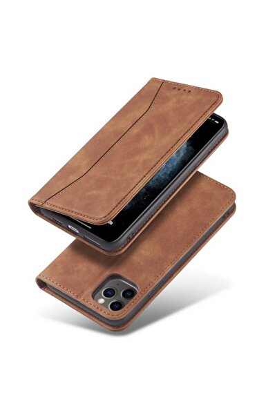 Skin Generics Bodycell Book Case Pu Leather iPhone 11 Pro Brown