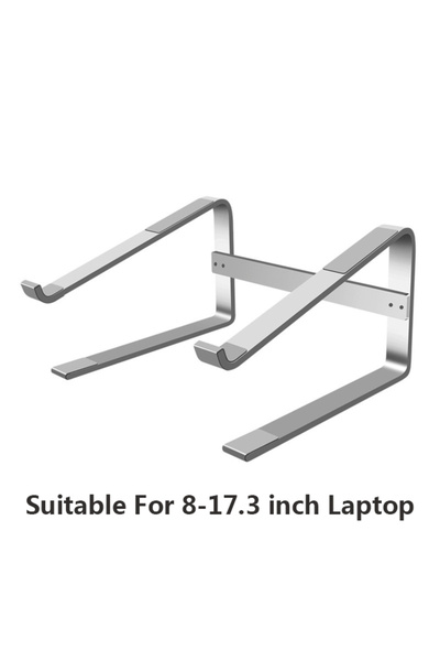 Choice L210-WHITE Aluminum Laptop Stand Notebook Riser Holder For Macbook Air...