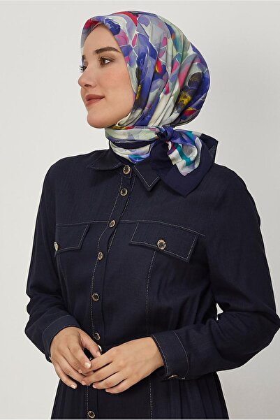Alvina Patterned Viscose Scarf 8639