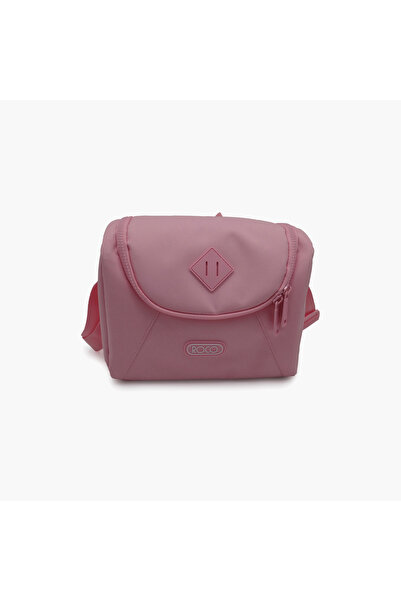 Roco Plain Lunch Bag for Girls 5-8 Yrs with Insulated Compartment