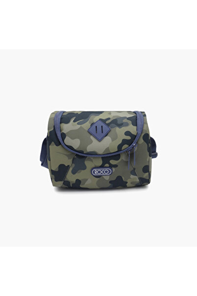 Roco Camouflage Lunch Bag for 5-8 Yrs with Insulated Compartment