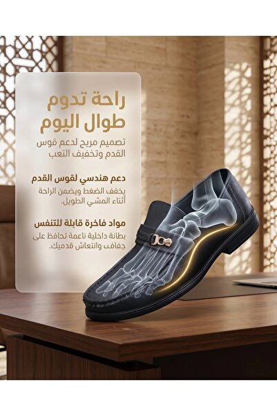 Generic Brand أحذية رجالية رسمية جلدية شعبية في السعودية، مقاومة للتآكل بنعل ...