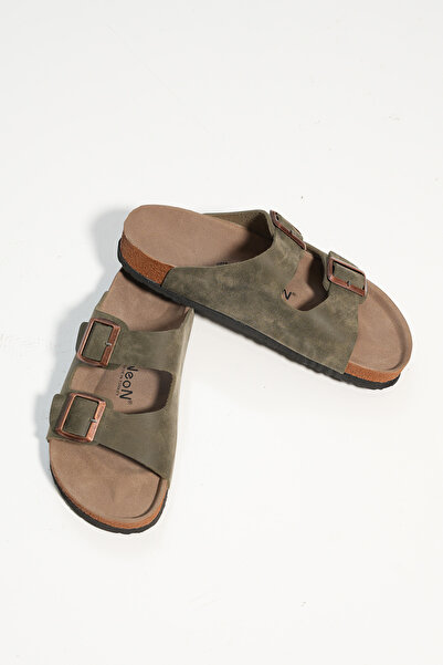 Bigdart Unisex Orthopedic Slippers 010182 - Khaki