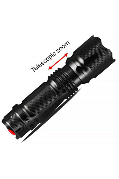 STARSTAR Zoom L2 mini rechargeable flashlight.