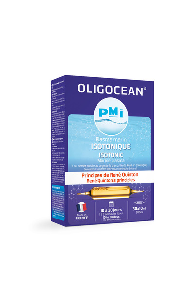 Oligocean Plasma Marina Izotonic – Metoda Quinton, 30 fiole x 10ml, 300ml,