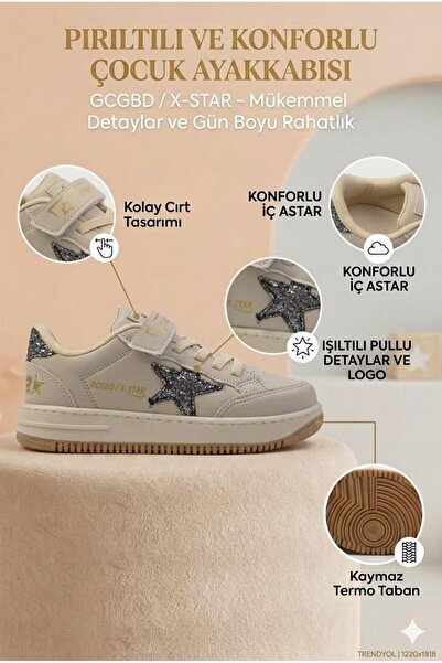 LETOON Kız Çocuk Sneaker