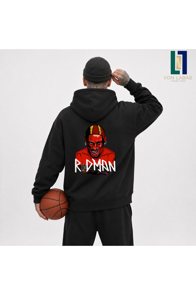 Grafftee Clothing سترة دينيس رودمان القطنية ذات التصميم الخاص، احملها على شكل...