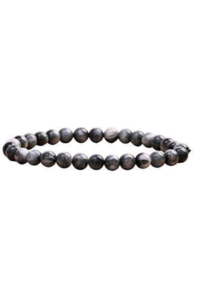 craftmystic Bratara Elastica cu Margele 6mm din Ochi de Pisica Semipretios