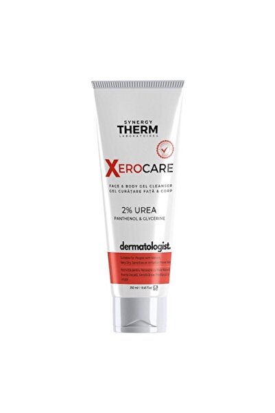 Synergy Gel de curățare delicat pentru față și corp, Xerocare cu 2% uree, pan...