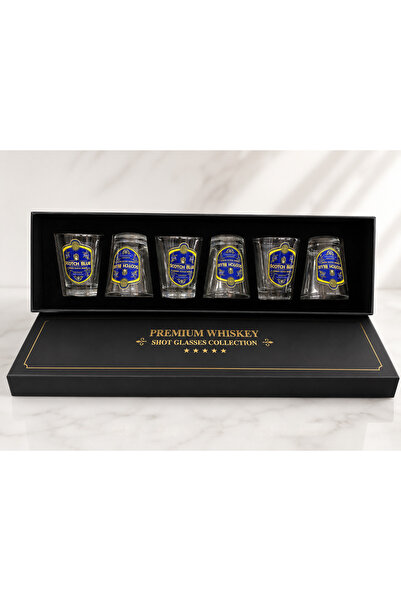 6'Lı Premium Shot Bardak Koleksiyonu