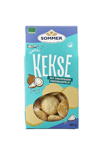 SOMMER Biscuiti vegani cu nuca de cocos,