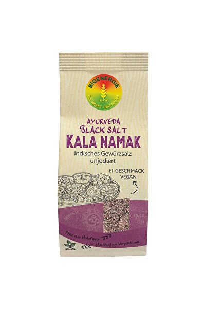 Bioenergie Sare neagră fină, condimentată, neiodată, Ayurveda Kala Namak, 200g