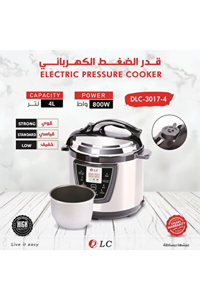 DLC قدر الضغط الكهربائي الذكي من دي إل سي (DLC Electric Pressure Cooker) - مو...