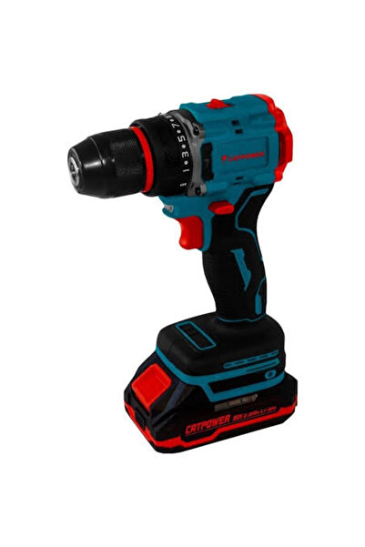 Yc Dekor CATPOWER CAT1020 Kömürsüz Çift Akülü Darbesiz Vidalama Makinesi 20V 2.0Ah
