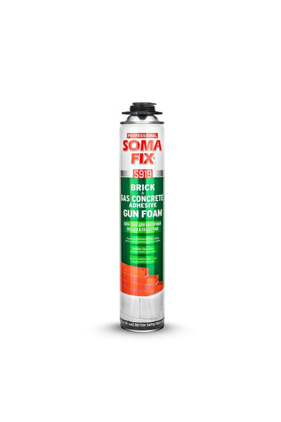 Somafix Tuğla & Gaz Beton Tabanca İle Kullanılan Yapıştırıcı Köpük 750 ml