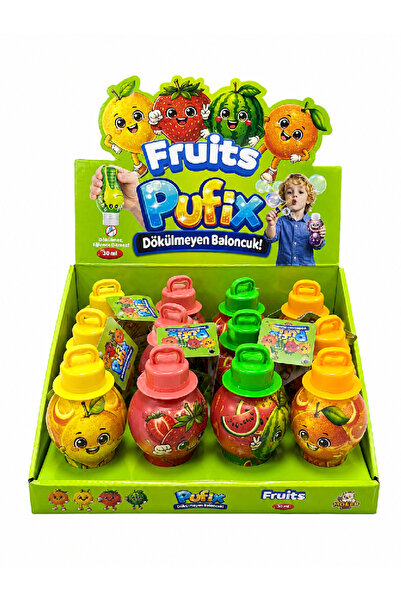 Pufix Dökülmeyen Baloncuk Meyve Serisi 1adet