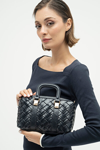 Matthew Cox Women's Shoulder Bag Dark Blue Byn2545
