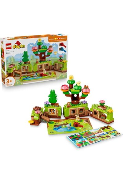 LegoPazar LEGO DUPLO Discovery Forest with Wild Animals 10480 | Animal Figure...