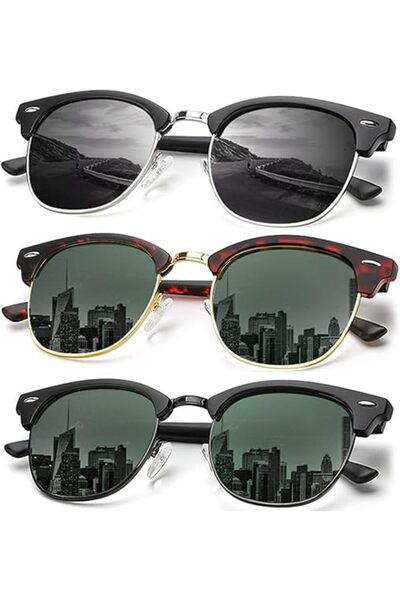 GENERAL KALIYADI Sunglasses Men Polarized Sunglasses for Men Women Unisex Sem...