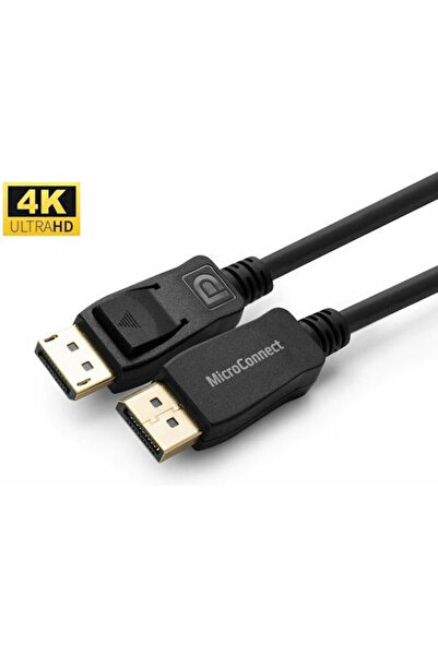 MicroConnect Καλώδιο DisplayPort αρσενικό - DisplayPort αρσενικό 10μ Μαύρο (M...